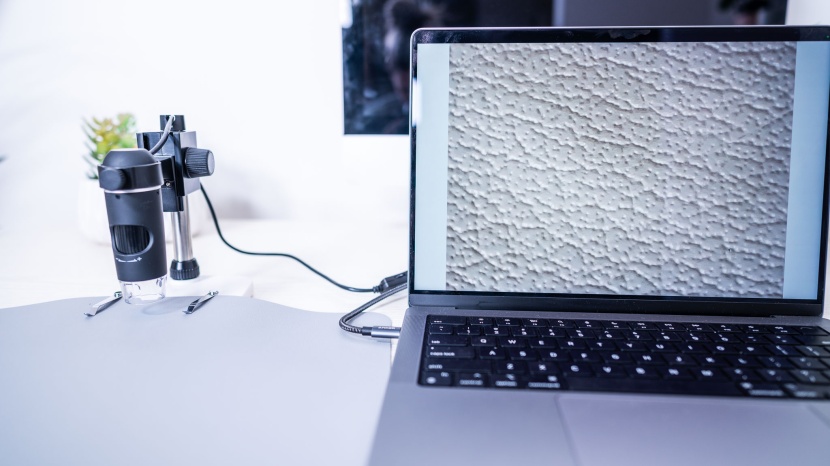 mouse pad - we took notes on the material of each pad, determining if those...