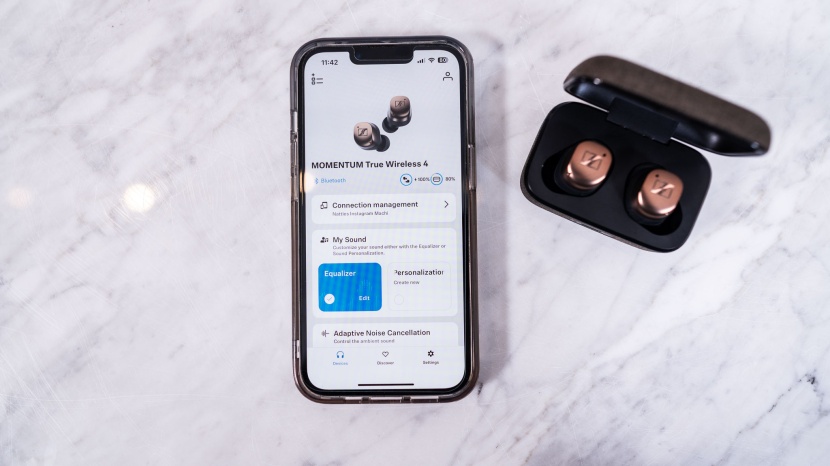 sennheiser momentum true wireless 4 - we like the ability to fine-tune our sound via the app.