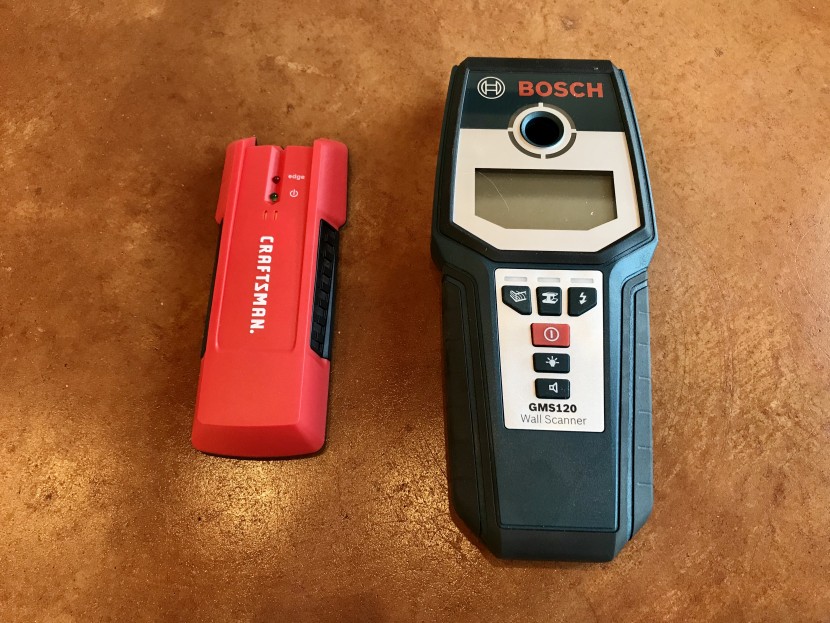 stud finder - stud finders come in a variety of sizes and intended applications.