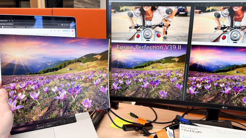 epson perfection v39 ii - the v39 ii offers great photo performance, especially with regard to...