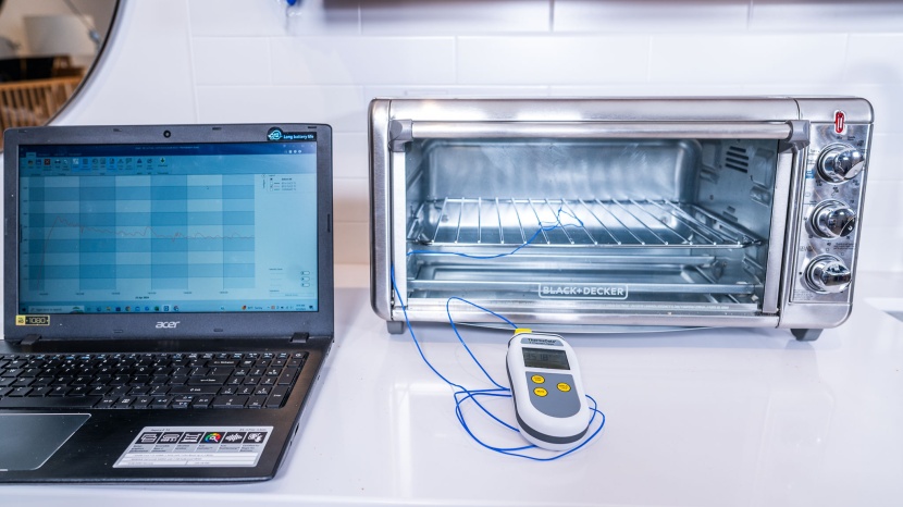 charting the data from our temperature accuracy tests.