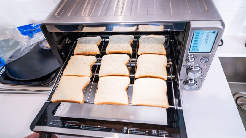 toaster oven - being able to roast an entire chicken or toast nine pieces of bread...