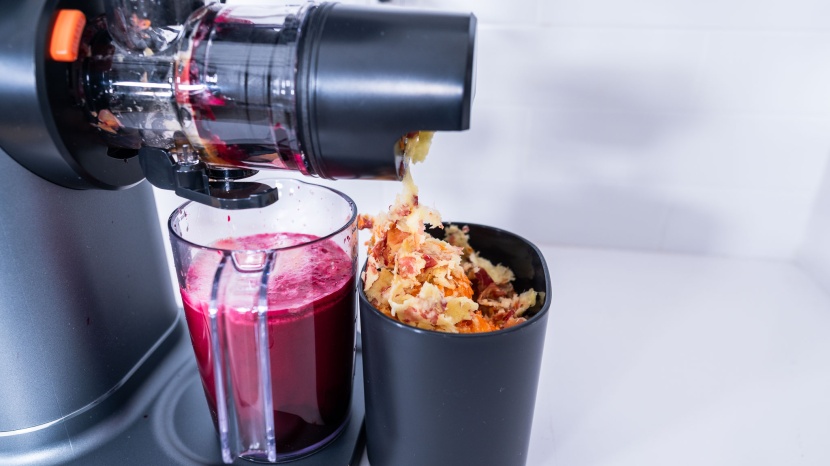 ninja never clog cold press - we were impressed how well this juicer did with all the juice mixes.