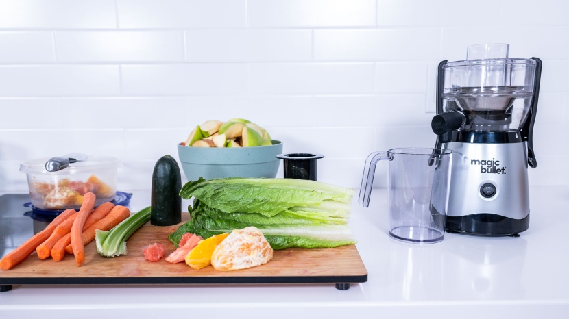 magic bullet mini - the magic bullet mini struggles with greens, but does well with...