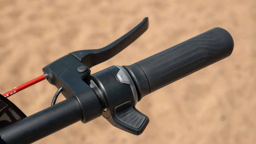 brakes controlled with a hand lever are highly powerful.