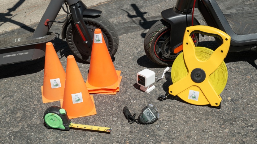 electric scooter - we gathered up our measuring equipment and testing tools to help you...