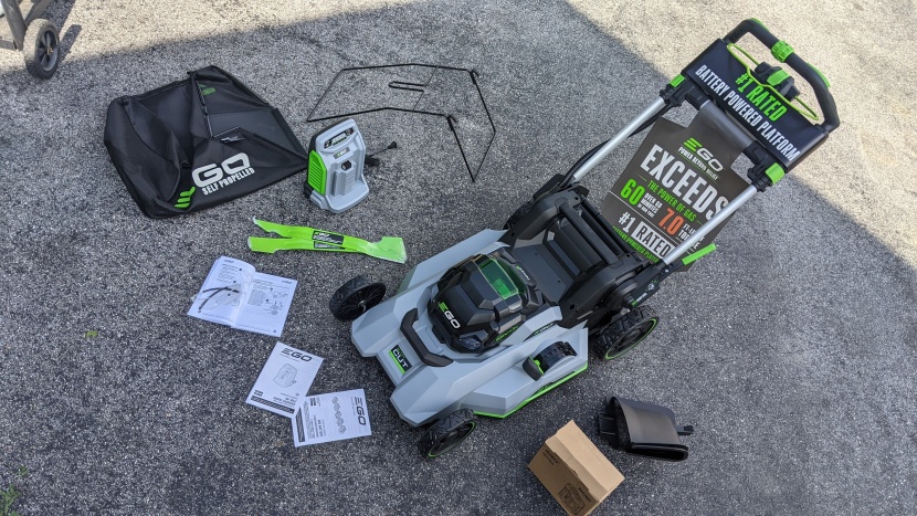 lawn mower - battery mowers are easy to assemble and do not require routine...