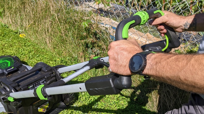 lawn mower - we compared how comfortable the handlebars are and how easy these...