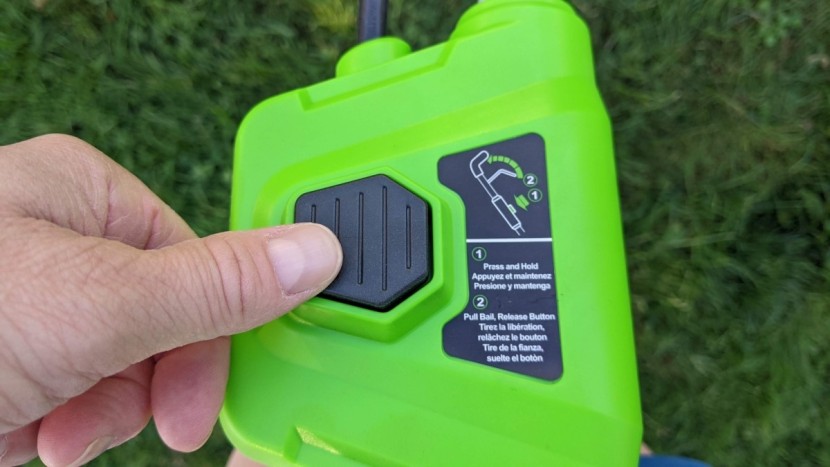 simply press the start button.