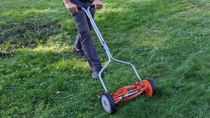 american lawn mower 1204-14 - you&#039;re the power source of this lawn mower.