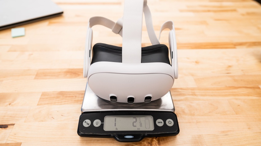 vr headset - having a top strap, like the meta quest 3, helps to alleviate...