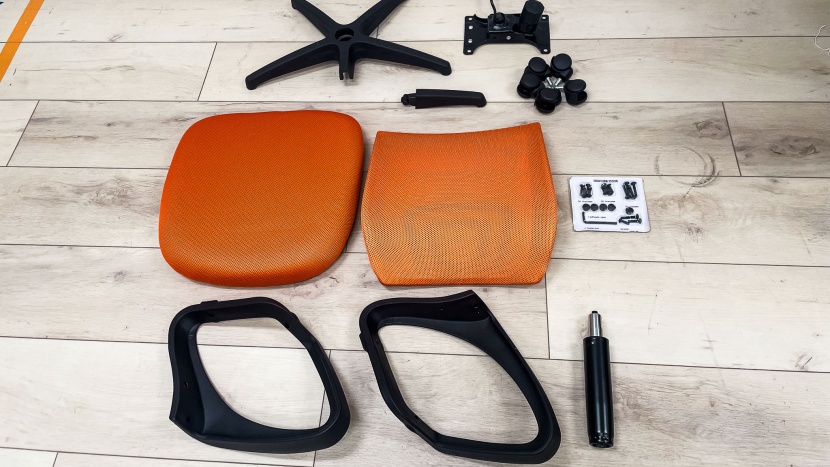 bestoffice mesh office desk chair - full assembly took a little longer than typical premium office...