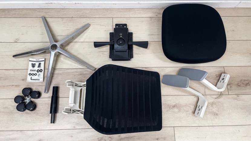 branch ergonomic - we were impressed by how easily one person could assemble this chair.