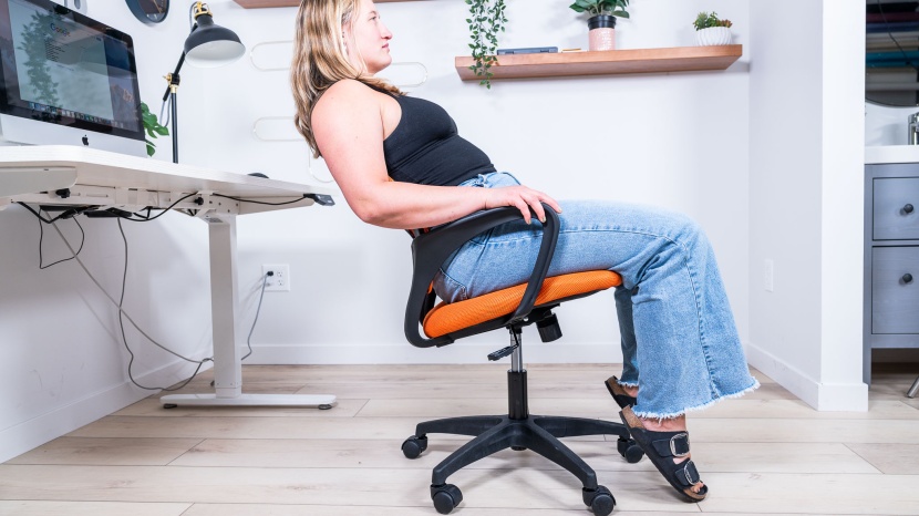 bestoffice mesh office desk chair - the mesh office desk chair doesn&#039;t have a deep recline angle, but...