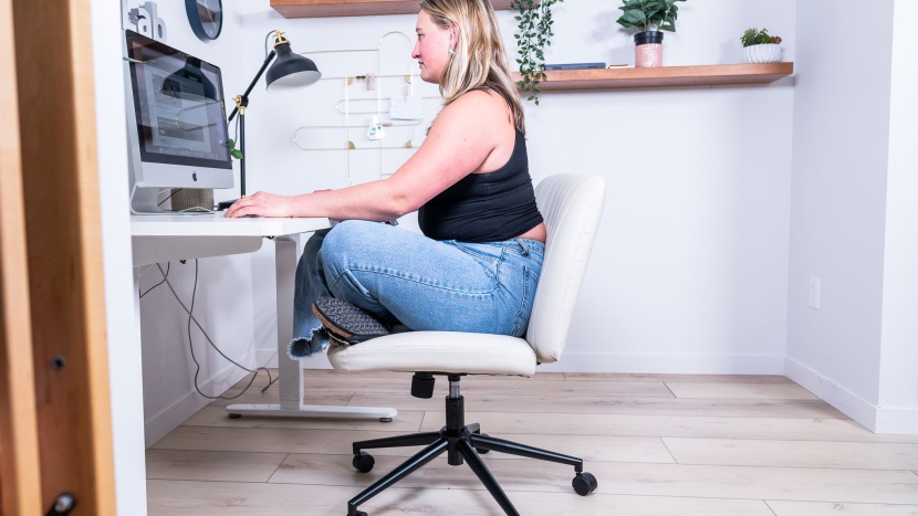 edx armless criss cross chair with wheels - if you&#039;re a fan of criss cross sitting, this armless edx chair is...