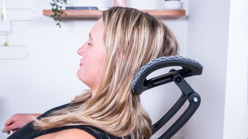 for our taller testers over 5'4", the included headrest was a...