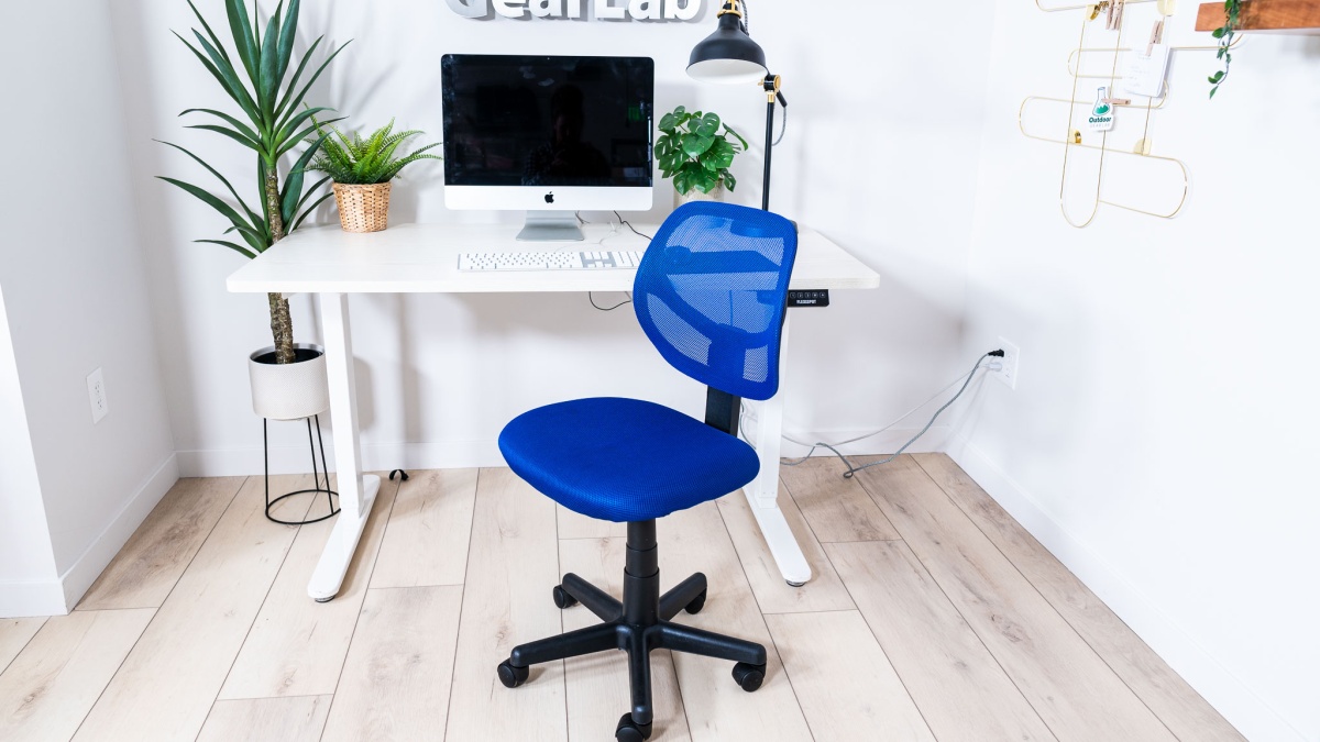 Amazon Basics Low Review (The Amazon Basics Low is a compelling value if you only need to use your office chair for quick tasks.)