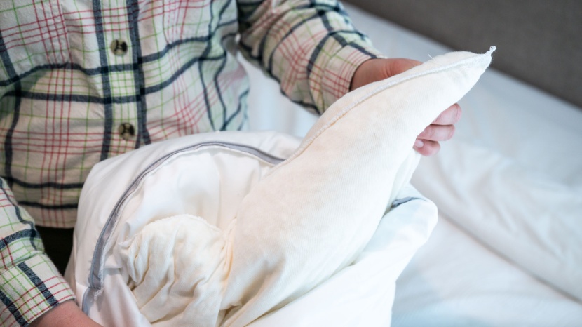 taking pillows apart to see how customizable they are and how well...