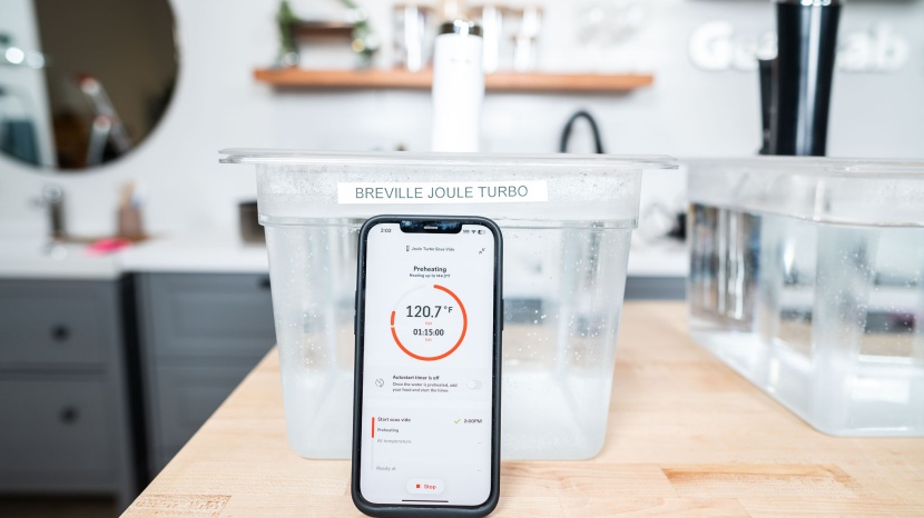 breville joule turbo - the breville+ app provides abundant information and data.