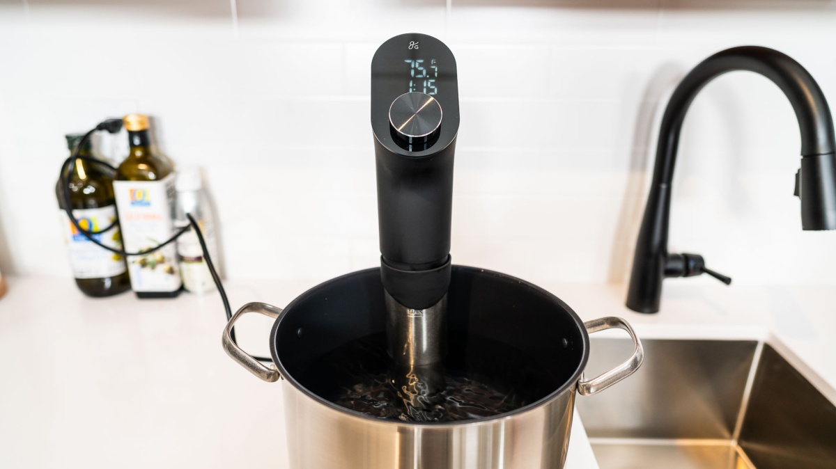 Greater Goods Precision Cooker Review (The Greater Goods Precision Cooker is our Best Buy runner-up sous vide machine.)