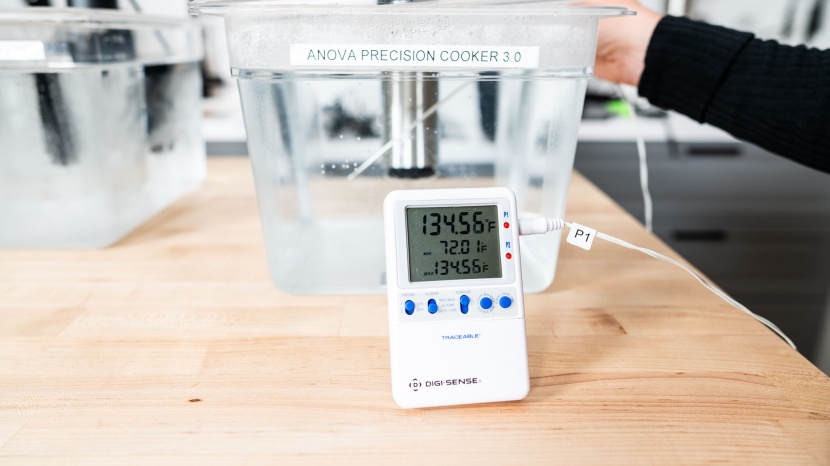 anova culinary precision cooker 3.0 - accurate temperature readings with minimal oscillation is what you...