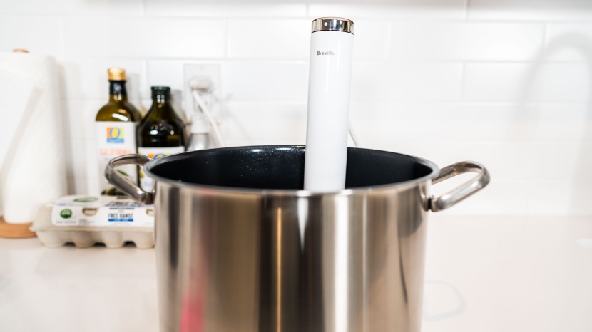 breville joule turbo - a stylish sous vide for the modern kitchen.