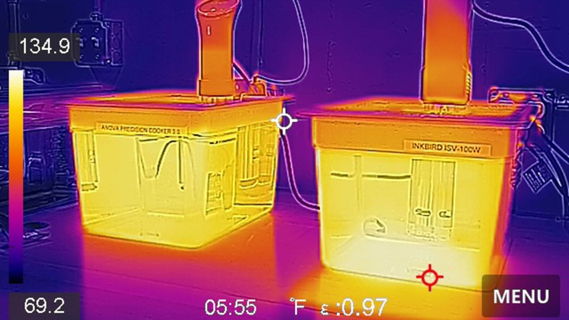 sous vide - our thermal accuracy tests were key in ensuring correct and...