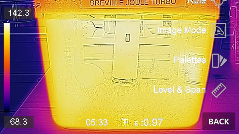 breville joule turbo - we were surprised by how fast this small appliance heats a tub of...