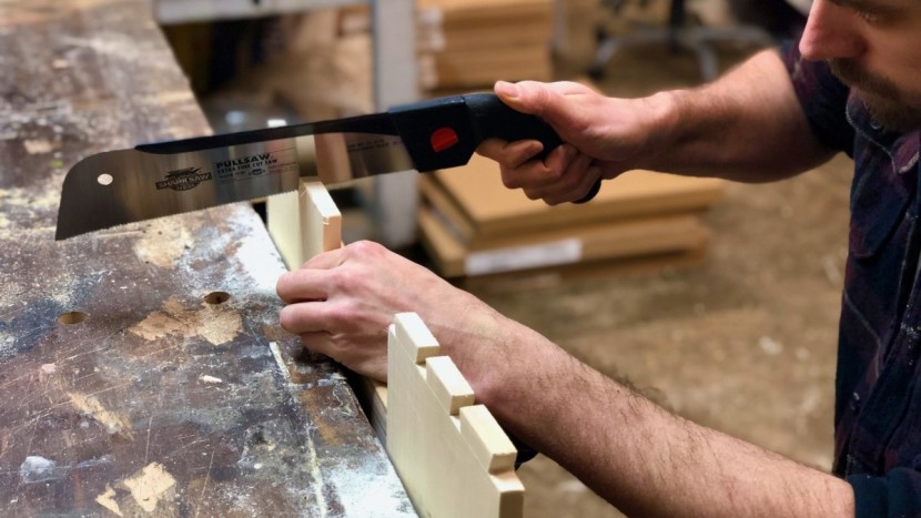 handsaw can be good for makig finer cuts on work that requires...