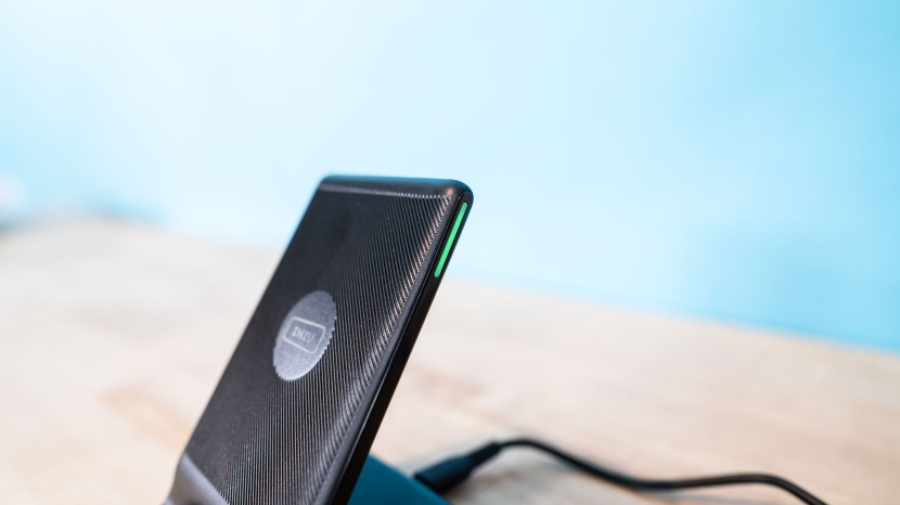 the side charging indicator light can be annoying at night, but our...