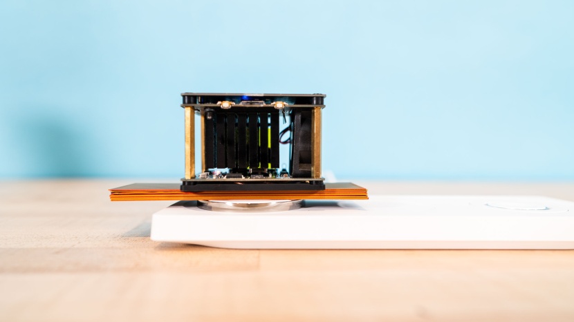 wireless charger - we had a lot of trouble with the belkin boostcharge pro pad in this...