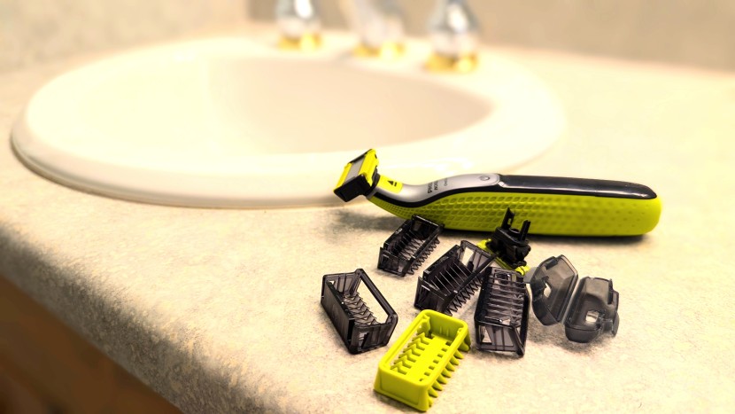 philips norelco oneblade 360 face + body - our oneblade with all of its extras.