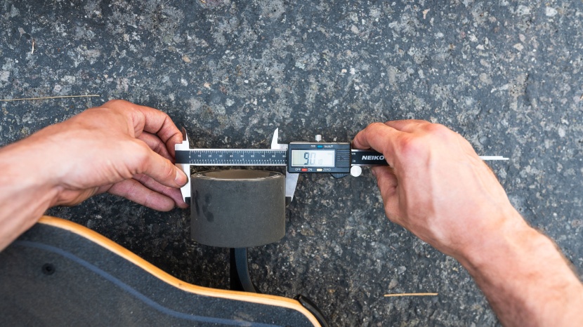 electric skateboard - we measure key components on each board to confirm manufacturer...