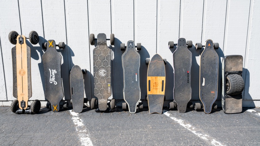 electric skateboard - like size, shape and purpose, the boards we choose for testing vary...