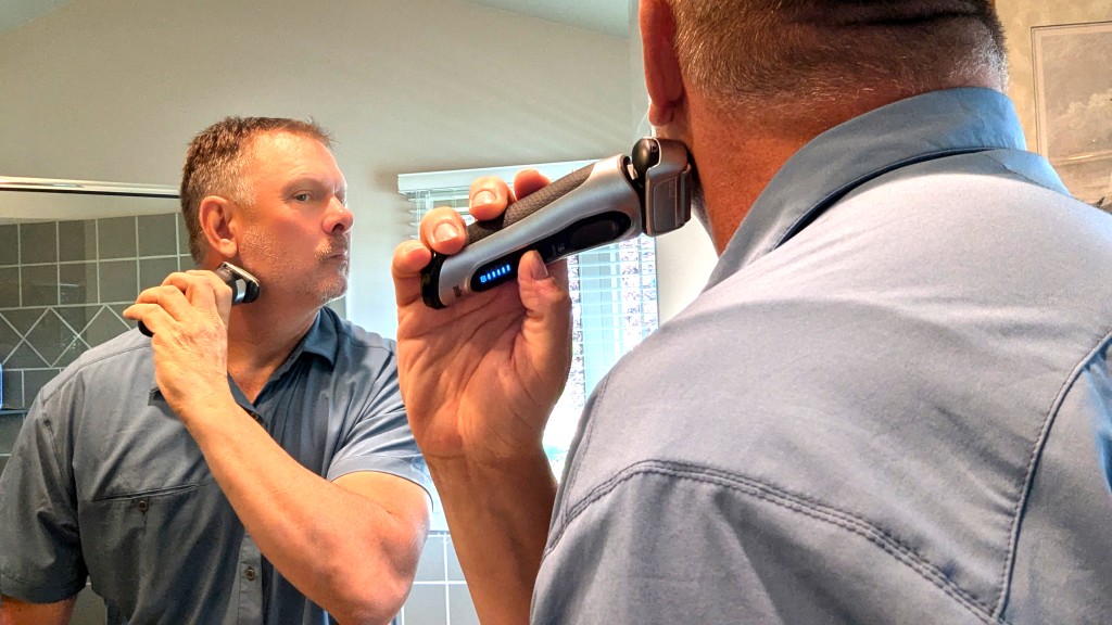 braun series 8 with powercase - giving our series 8 a whirl for the first time. we were immediately...