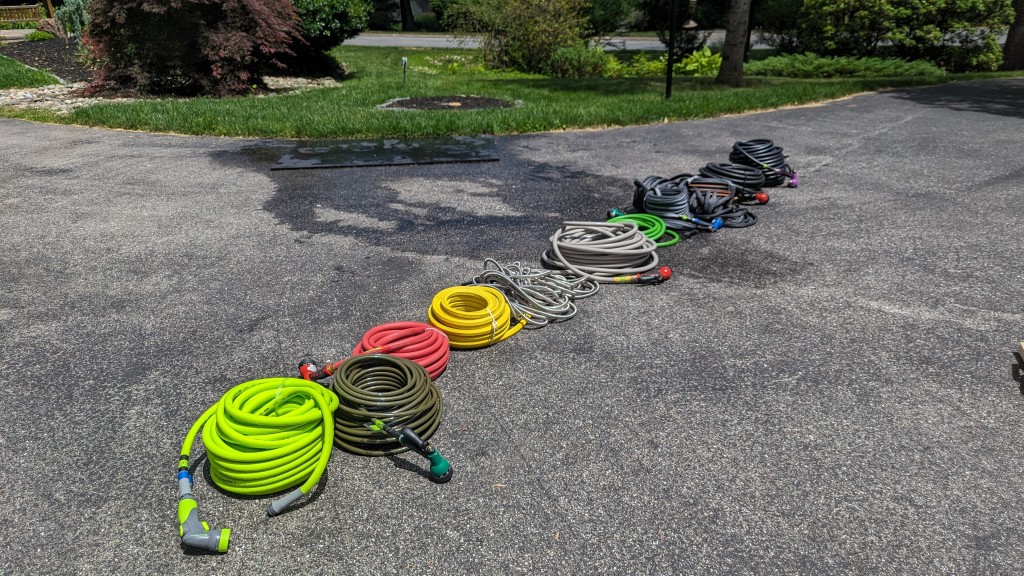 garden hose - side by side we tested over 1,000 feet of hoses through countless...