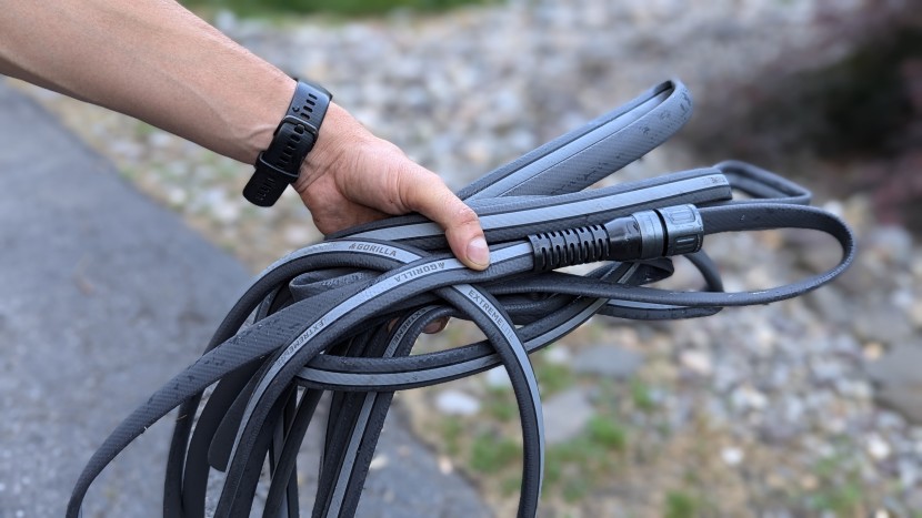 garden hose - materials like aluminum and brass can help resist corrosion.