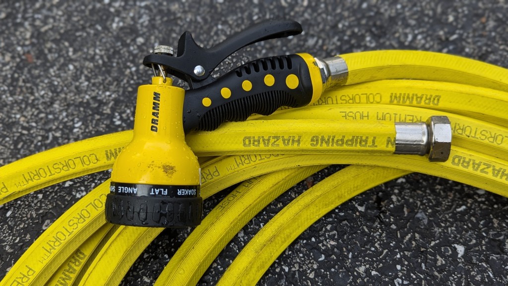 dramm colorstorm premium - although the dramm doesn't come with a nozzle, we tested it by one...