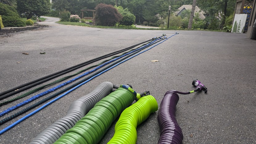 expandable hose - we measured the baseline length of each hose prior to testing &amp;amp;...