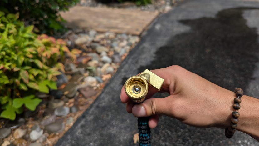 expandable hose - most expandable hoses include a valve; an important feature for...