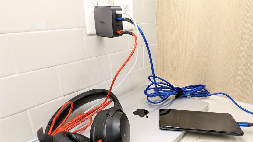 charger - the ugreen nexode 100w usb-c charger excels at charging a laptop, a...