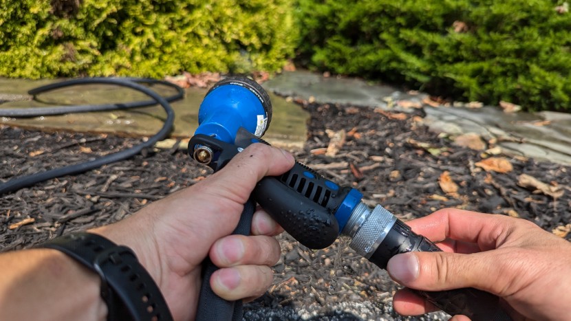 teknor apex zero-g - the large grips on the couplings make it easy to screw on and firmly...