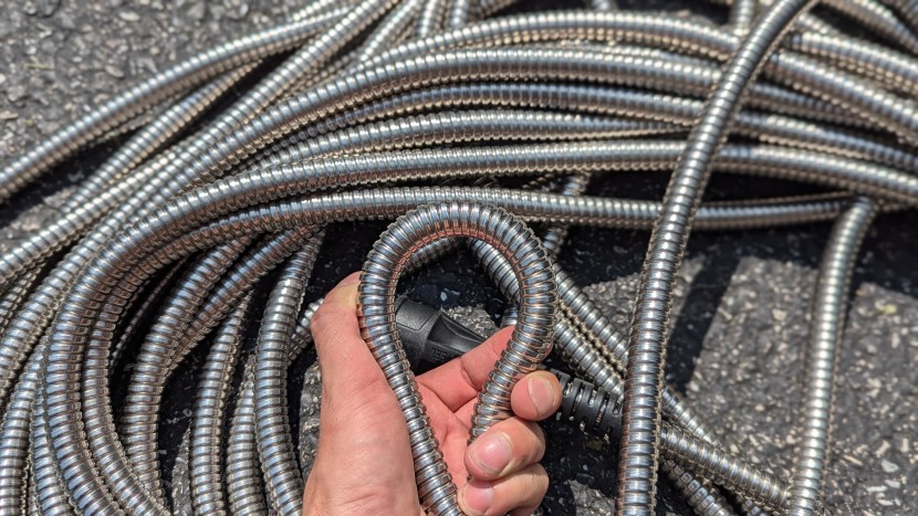 we tried hard to foil the bionic steel, but its metal design...