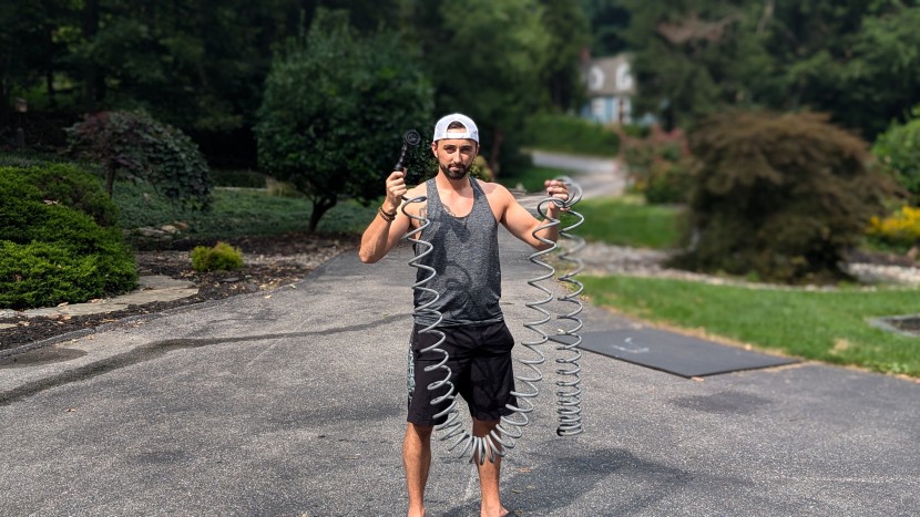 orbit coil with abs threads - the orbit won't shrink back to its out of the box size, but it does...