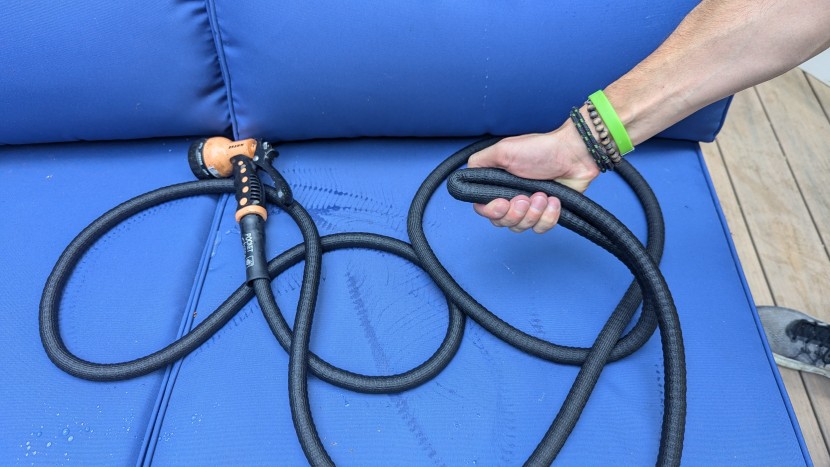 pocket hose silver bullet - even intentionally trying to kink the pocket hose is challenging; it...