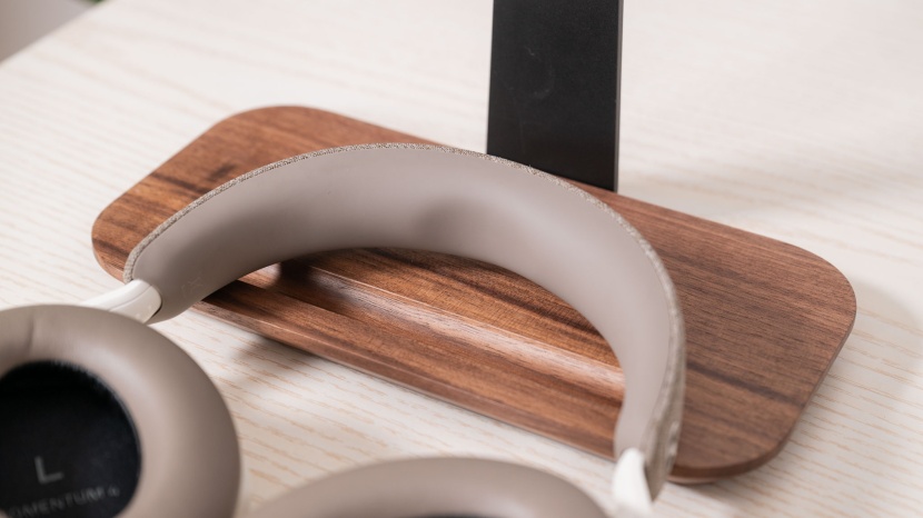 the sennheiser has a padded headband that helps prevent pressure...