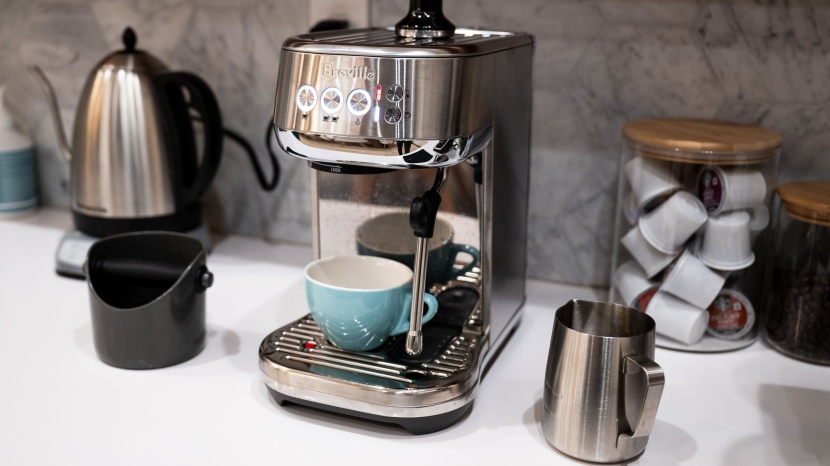 espresso machine - the pint-sized bambino plus can hold its own with larger, more...