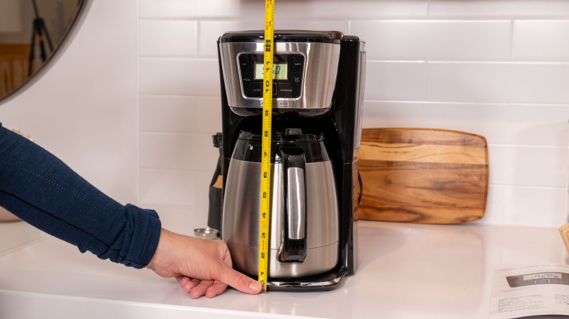 black+decker 12-cup thermal - at 13 inches tall, the black+decker 12-cup thermal will easily fit...