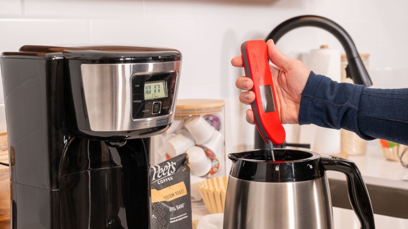 black+decker 12-cup thermal - the stainless steel, vacuum-sealed carafe can keep coffee hot for...