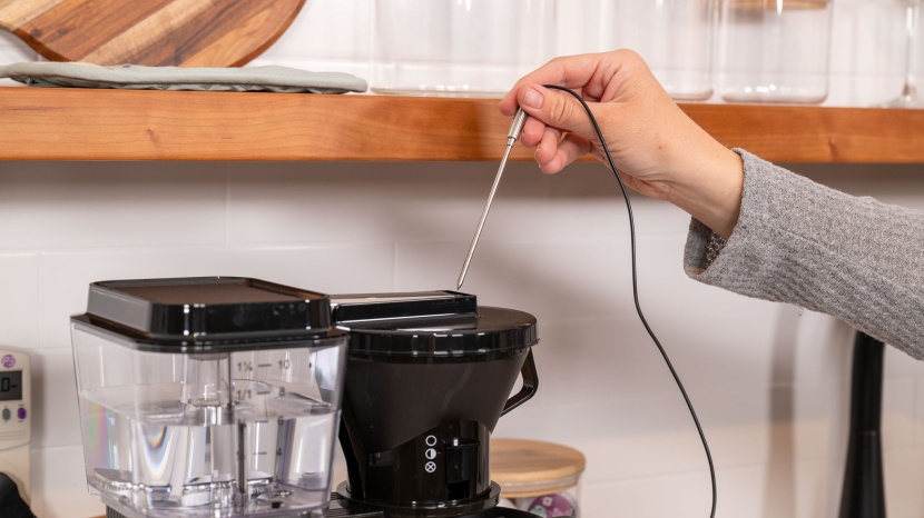 technivorm moccamaster kbt - we also checked the temperature inside the brew basket and were...